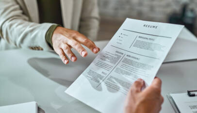 resume writing template